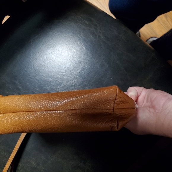 Michael Kors brown and white wristlet - Picture 7 of 8